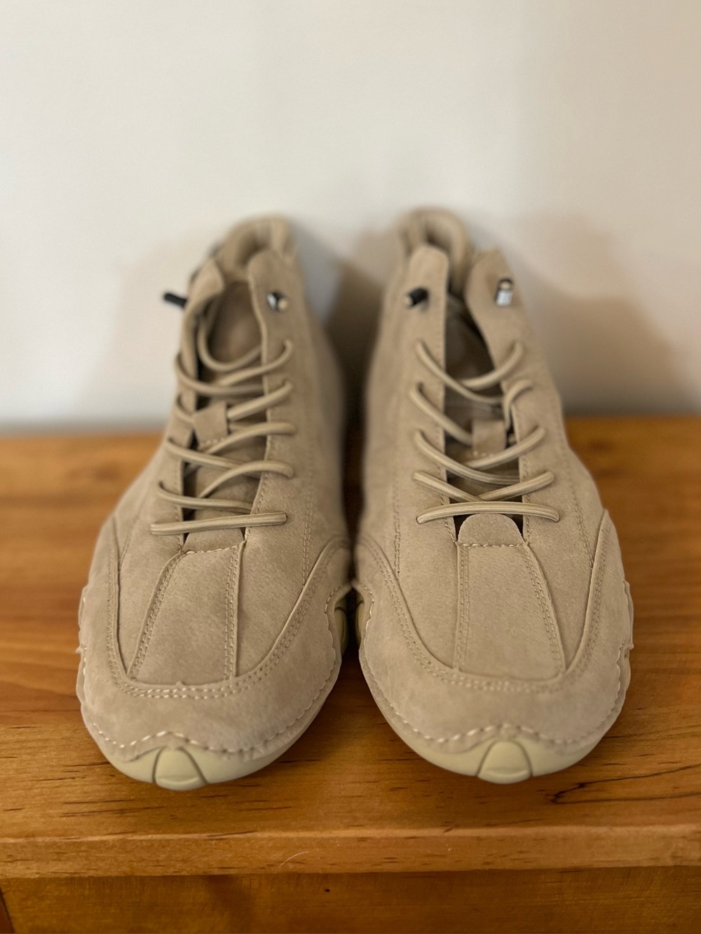 LDECK Men’s Suede High-Top Sneakers